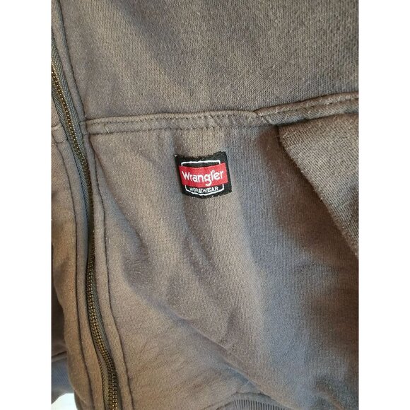 Wrangler Work Jacket Fleece lines 3xl 54/56 gray - Picture 7 of 12